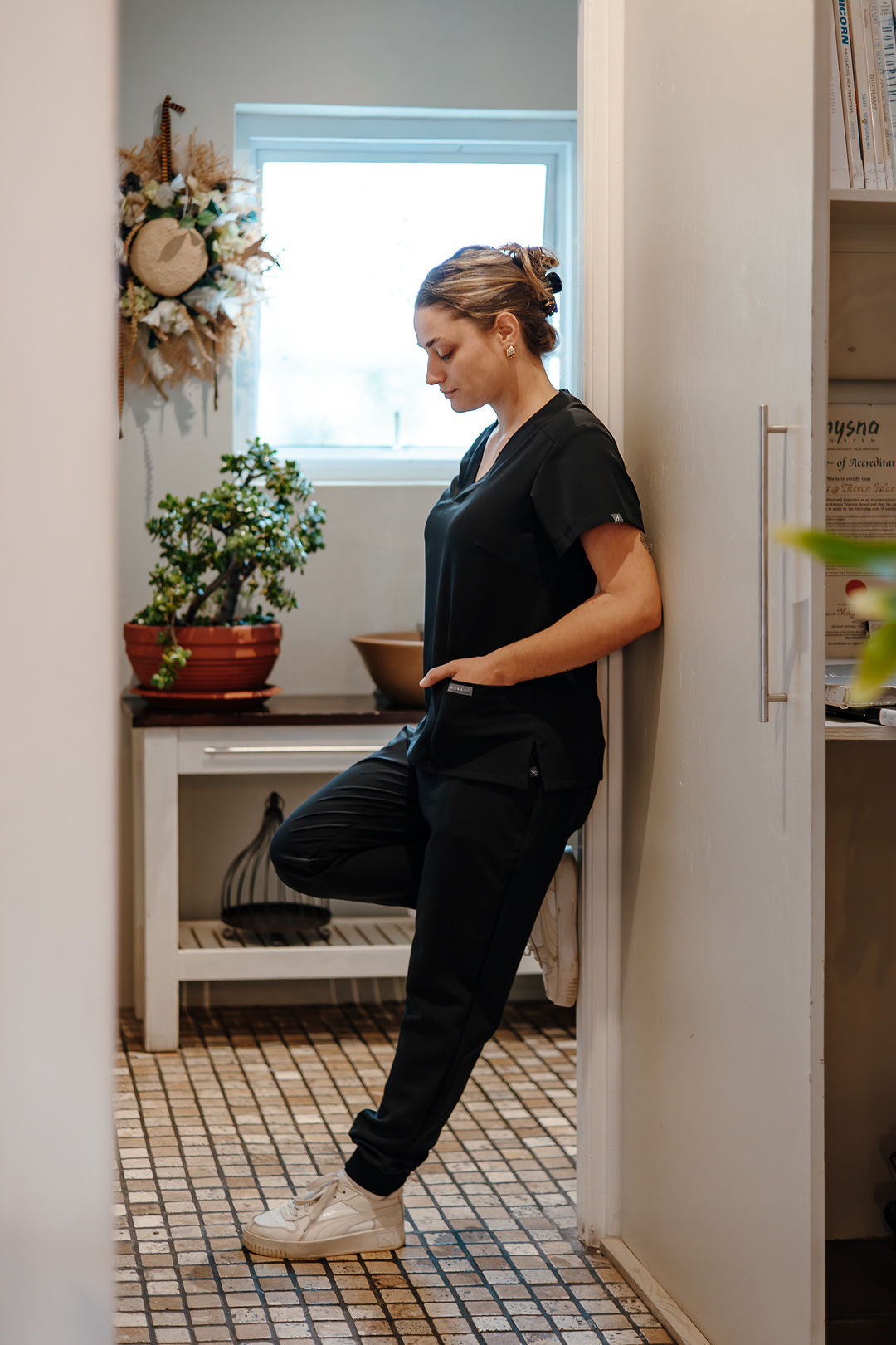The Ladies Workwear Jogger - Black